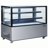Vitrine réfrigérée 4 faces vitrées 470L 7487.0025 Combisteel