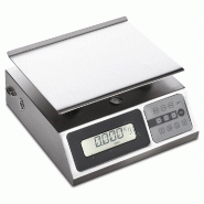 Balance acier inox 10 kg les balances de cuisine 245x253xh132 - btx-10s