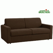 CANAPÉ NIGHT BULTEX CONVERTIBLE EXPRESS 140*14* 195CM POLYURÉTHANE MARRON