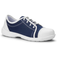 Chaussure de sécurité basse s1p src fashion pour femme blanc/bleu marine p40 - S24 - loane-marine-40 - 555480