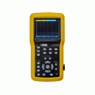 CHAUVIN ARNOUX - Multimètre-analyseur-oscilloscope portable 2 voies isolées 20MHz, base de temps 25ns à 200s/div et amplitude 5mV à 200V/div, 2 multimètres 8000pts TRMS + harmonique, 600V CATIII, alimentation batterie