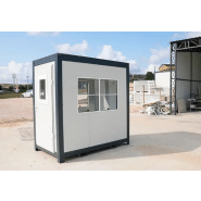 Conteneur cabine - b:120 | l:220 | 2,88 m² Conteneur cabine - b:120 | l:220 | 2,88 m²