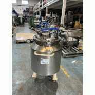 Cuve inox d'occasion avec chemise 100 litres