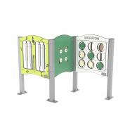Ensemble panneaux ludiques morpion - ld1pn3020 Ensemble panneaux ludiques morpion - ld1pn3020