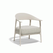 Fauteuil lounge in & out AFRICA - écru