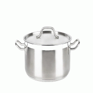 Hostelnovo del Valles Hostelnovo – Casserole haute professionnelle 28 × 17,5 cm 10,2 L - argenté Acier inoxydable 18/10 810-28