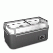 KLIMAITALIA Verre plat panoramique statique. Éclairage LED. Dégivrage automatique. Température 0°C/+10°C et -22°C/-18°C. MANHATTAN18 - 2481