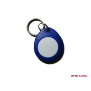 Mifare desfire abs-lab7 - porte clés et badge rfid - rfid labs - boîtier en abs
