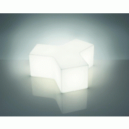 Pouf lumineux Ypsilon - Slide - Intérieur