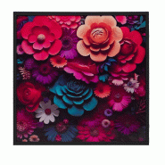 Toile Power Flower 80x80 cm -  Multicolore Carré Toile Amadeus 80x2 cm - multicolore textile 3520071979250