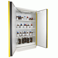 Armoire anti-feu 90 min produits inflammables haute 2 portes - 795+E - Jaune Armoire anti-feu 90 min produits inflammables haute 2 portes - 795+E - Jaune