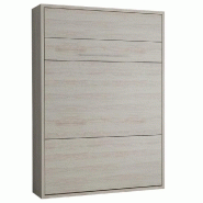 ARMOIRE LIT ESCAMOTABLE MYKONOS PIN COUCHAGE 140*200 CM.