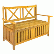Banc de jardin avec coffre de rangement 'davos' Banc de jardin avec coffre de rangement 'davos'