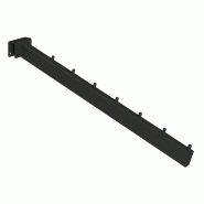 Bras incliné Cage noir 40cm