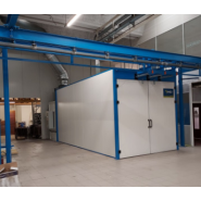 Cabine de métallisation monobloc standard ou sur mesure, avec panneaux lisses et éclairage led performant - MCI Cabine de métallisation monobloc standard ou sur mesure, avec panneaux lisses et éclairage led performant - MCI