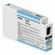 Cartouche d'encre Epson UltraChrome HDX/HD cyan clair 350 ml T 54X5 - C13T54X500