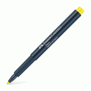 FABER-CASTELL Marqueur peinture Neon Marker, pointe de 1,5 mm, encre yellow me happy (jaune) - 160807_0