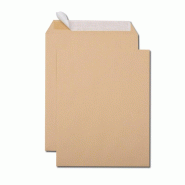 GPV Boîte de 250 pochettes Everyday kraft brun 250x353/B4, 90 g/m², adhésives avec bande - 3250650005420