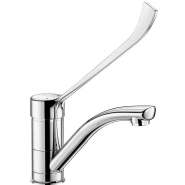 Mitigeur de lavabo mécanique monotrou avec bec orientable - DELABIE - 2522l - 580834
