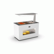 Module Buffet chaud Bain Marie 3 bacs GN 1/1 avec pare-haleine | Sayl - 230 V - 674005069944