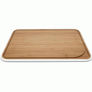 PEBBLY Planche à Découper Bambou 35 X 25cm NBA098 - beige 3760132812434