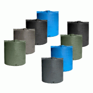 PLAST'UP ROTOMOULAGE Cuve de stockage d'eau 4000l aérienne-lot de 8 - MULTI - multicolore 0750122561261
