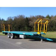 Remorque plateau agricole lsp 7504 - golpais - longueur de caisse 7500 mm - ptac 16000 kg_1