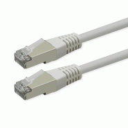 ROLINE Cordon Cat.6 (Classe E), PoE, S/FTP (PiMF) , blanc, 7 m_0