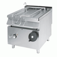 Sauteuse basculante électrique cuve inox triphasée - avec capacité ... - PVS7080BREI