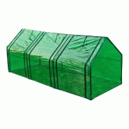 SERRE DE JARDIN 240 X 90 X 90 CM JARDINAGE PLASTIQUE 1602010