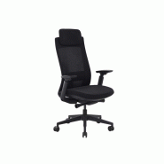 Chaise de bureau synchrone - Assise en tissu - Support lombaire réglable - Pas cher Chaise de bureau synchrone - Assise en tissu - Support lombaire réglable - Pas cher