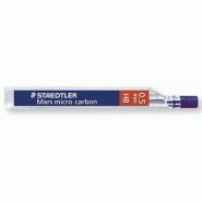 Staedtler - Mars Micro Carbon 250 - Etui 12 Mines Graphite 0,5 mm B - 250 05-B