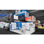 Stand modulaire de 27 m² - LEYGATECH / Alpha Expo