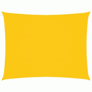VidaXL Voile de parasol tissu oxford rectangulaire 3,5x4,5 m jaune Modèle Outdoor Zeta Prime - jaune 135599
