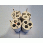 4 adaptateurs 3x15ml pour nacelles SIGMA 13104 / 13117 4 adaptateurs 3x15ml pour nacelles SIGMA 13104 / 13117