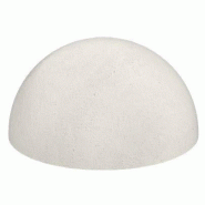 Borne béton LIGNI - 2 Finitions 1/2 Sphère - Blanc sablé et gris sablé - Ø400, Ø600 Borne béton LIGNI - 2 Finitions 1/2 Sphère - Blanc sablé et gris sablé - Ø400, Ø600