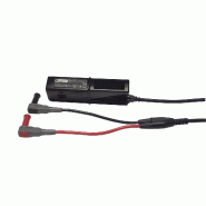 CHAUVIN ARNOUX - MINI02 pince ampèremétrique 100A AC - Enserrage diam 10mm, Signal de sortie : intensité alternative, Rapport de transformation : 1000/1, Sortie par cordon et fiches mâles diam 4mm isol