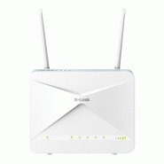 D-Link G415 Eagle Pro AX1500, routeur 4G avec 3x Gigabit LAN, 1x WAN, LTE - blanc G415/E
