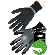 Gants nylon enduits nitrile double couche