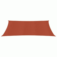 Helloshop26 - Voile toile d'ombrage parasol 160 g/m² 2 x 4,5 m PEHD orange 02_0009343 - orange 3000504482729