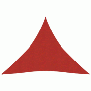 Helloshop26 - Voile toile d'ombrage parasol 160 g/m² PEHD 4,5 x 4,5 x 4,5 m rouge 02_0009275 - rouge 3000501082724