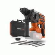Marteau Perforateur Sans Fil 40v 5j Sds-plus Brushless + 5 Accessoires - Dual Power Powdp15680 - Livré Sans Batterie Ni Chargeu - 5400338094279 Marteau Perforateur Sans Fil 40v 5j Sds-plus Brushless + 5 Accessoires - Dual Power Powdp15680 - Livré Sans Batterie Ni Chargeu - 5400338094279