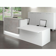 Banque d'accueil en bois design pas cher avec PMR Banque d'accueil en bois design pas cher avec PMR