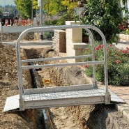 Passerelle pour piétons spécial travaux Passerelle pour piétons spécial travaux