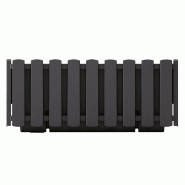 Prosperplast - Jardinière de balcon BOARDEE FENCYCASE - 58x18x16,2 cm, anthracite - gris plastique ZA3266