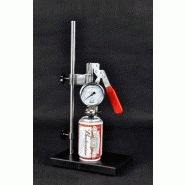 Pvg-a / pvg-d (pressure & vacuum gauge) indicateur de pression ou vide pour canettes et bouteilles digital ou analogique