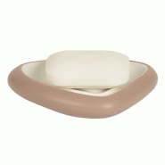 SPIRELLA Etna Porte-savon en grès couleur marron - marron Grès 10.10550