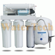 Traitement d'eau par osmose inverse domestique 75 gpd pompe booster
