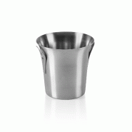 Lot seaux à vin/champagne Piccolo, Ø 11,5 cm, hauteur 11 cm, Lot 4 , en acier inoxydable chromé - Was Germany - 4044925158206