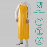 10 tabliers CE polyuréthane 300 microns blanc et couleurs - TABPUJN-MN02_0